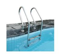 TYYCKJ Pool Ladder, 2/3 Step Stainless Steel Pool Ladder with Handrails and Non-slip Treads, Suitable for Outdoor Pools and Water Parks(2 steps)