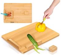 TYYIHUA Adaptive One-Handed Chopping Board - Easy to Use, Lightweight, Multifunctional Kitchen Board for Disabled Patients, Stroke Patients and Amputees