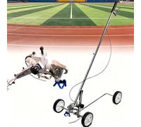 TYYZDM Wheeled Line Striping Machine & Spray Paint Applicator, Professional Line Marker For Schools, Sports Surfaces & Industrial Safety, Compatible With Airless Sprayers