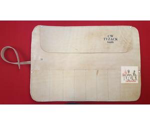 TYZACK Leather Screwdriver Roll 8 Pocket