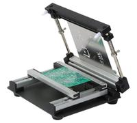 TYZDLSM Manual Stencil Printer, Solder Paste Screen Printing Machine, Steel Mesh Solder Paste Printing Table, Aluminum Alloy Frame, for SMT PCB Assembly, DIY, Soldering Training