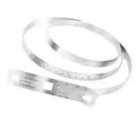 TYZDLSM Vernier Circumference Ruler, 20-3000mm Stainless Steel Measuring Tape, Diameter and Circumference Dual Scale Display, 0.1mm Precision, for Trees, Pipes, Tires
