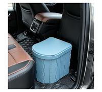 Tyzlup Compact Foldable Car Potty for Road Travel, Reusable Tall Collapsible Commode for Outdoor, Backyard, Construction Site, Home Use, Traffic Jams(Blue)