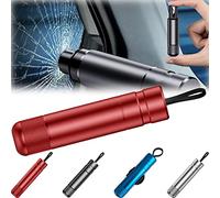 TYZRNY New SafeHammer - Safe Hammer Glass Breaker, SafeHammer Glass Breaker (Red)