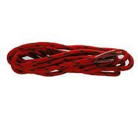 TZ Cord 4mm Spiral flecks shoelaces 150cm Red & Black