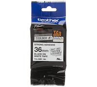 Brother TZe S261 - Laminated extra strength adhesive tape - black on white - Roll (3.6 cm x 8 m) - 1 roll(s)