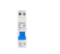 TZ30-32 DPN 1P+N Circuit Breaker MCB 6A 10A 16A 20A 25A 32A Din Rail Mounting Miniature Household Air Switch(20A)