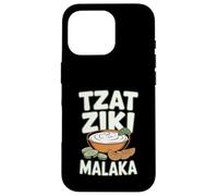 Tzatziki Malaka Gyros Greece Bifteki Souvlaki Case for iPhone 16 Pro