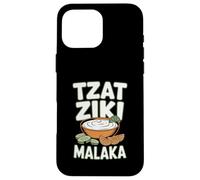 Tzatziki Malaka Gyros Greece Bifteki Souvlaki Case for iPhone 16 Pro Max