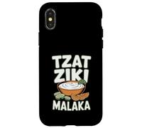 Tzatziki Malaka Gyros Greece Bifteki Souvlaki Case for iPhone X/XS