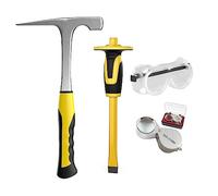 TZDTMEOS 4pcs Geology Rock Pick Hammer Kit