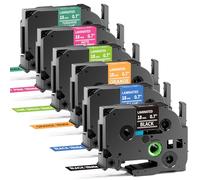 TZe-241 18mm Color Label Compatible with Brother P Touch Label Tape