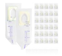 TZEKING Baby Urine Bags, Pack of 30 Urine Bags for On the Go Children (100 ml), Pee Bag with Adhesive Surface and Leak Protection, Children's Urine Adhesive Bags for Travel and Hiking, Camping
