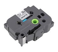 TZESL251 Tape 24mm 8m White Character Colour: Black Laminated BROTHER