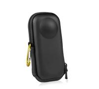 TzezFoz Portable Hard Case for Insta360 X4/X5 Small Protective Carrying Storage Bag Protective Cover Hard Shell for Original Lens Cap Shockproof Travel Cover for Insta360 X4 X5 Accessories