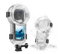 TzezFoz Waterproof Diving Case for Insta360 X5, 60m/196ft Underwater Housing with AR-Coated Optical Lens,Professional Scuba Snorkeling Protective Shell with 316 Stainless Steel