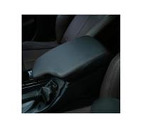 TZIUSFAC Car Armrest Box For B&MW F30 Accessories F31 3 Series 2013-2019 Center Console Armrest Box Leather Protective Cover Trim Console Armrest Storage Box(Black Black Line,Right Hand-drive)