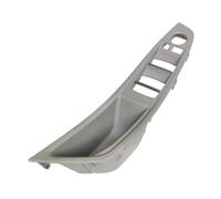 TZIUSFAC Car Interior Accessories Door Handle Armrest Panel Pull Trim Cover Set for 5 Series F10 F11 F18 520 523 525 528 530 2010-2017 LHD(LHD Grey)