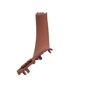 TZIUSFAC Car Interior Door Handle Inner Panel Pull Trim Cover Armrest Left Hand Drive LHD 1pcs for 5 Series F10 F11(Right Red Wine)