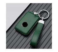 TZIUSFAC Car Key Cover Case For Volvo XC90 XC60 XC40 S40 S60 S80 V60 V40 V90 Car Leather Key Case Cover Wallet Key Protective Shell Accessories(Green)