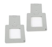 TZLMWDFRWG Artist View Finder Tool Set, 2PCS Sliding Mechanism with Waist Level & Color Isolation for Composition, Diopter Adjustment Lens, Improve Drawing & Photography Skills, Wh