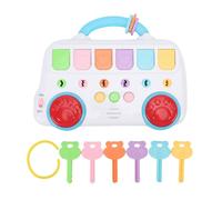 TZLMWDFRWG Children'S Bus Shaped Interactive Toddler Toy, Musical Early Learning Educational Color Sorting Tool, Children'S Educational Gift, Stocking Stuffer, and Baby Christmas P