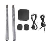 TZLMWDFRWG Electric Air Drum Set, Virtual Air Drum Stick Set, 0 Latency Drumming, Portable Drumsticks Set with Foot Pedals for Adults Beginners