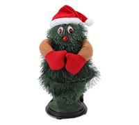 TZLMWDFRWG Rotating Dancing Christmas Tree Music Plastic Electric Christmas Tree Toy for Decoration Children's Day