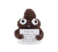 TZMFHD Poo, Positive Poo, Positive Affirmation Gifts, Mini Pocket Hug Positivity Gifts, Cute And Portable Motivational Gifts Decoration For Birthday Holiday Party