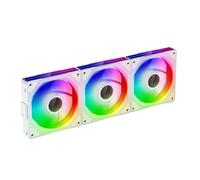 TZMRIT Reverse Flow UNI Infinity 120mm RGB Fan Triple Pack With Daisy Chain - ARGB PC Cooling