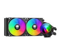TZMRIT TK1 RGB Aio Water Cooling 240mm,Water Cooling PC 240mm,CPU Water Cooling 240mm,800-1800RPM PWM Fan,for Intel LGA115X/1200/1700/1366/2011/2066,for AMD: FM2/FM2+/AM3+/AM4/AM5