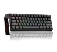 TZMRIT x Aula WIN60 HE 60% Mechanical Gaming Keyboard with Cable, Magnetic Switch Hot Replaceable, Adjustable Actuation Quick Release Mode, 8000Hz Tuning Rate, RGB Small Keyboard