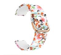 Tznzxm Compatible with Fitpolo/TOOBUR DR06 smart watch Bands,Fashion Flower Adjustable Soft Silicone Replacement Wristband Straps for Fitpolo DR06 / TOOBUR DR06 1.27" for Women Men