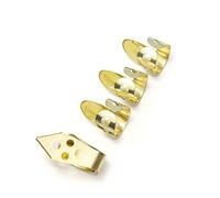 Tzong Gold 3 x Finger + 1 x Thumb Adjustable Guitar Finger Picks Plectrum Finger Protector for Slide Guitar Banjo Ukulele