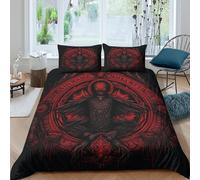 TZOVPCDFA Eagle 3D Printing Duvet Cover Set Bedding The Pattern of Raptors Microfiber Match with Pillowcase Hidden Zipper for Kids King（220x240cm）