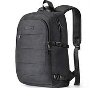 Tzowla Laptop Travel Backpack Mens Womens Water Resistant Anti-Theft Bag with USB Charging Port and Lock 15.6 Inch Computer Business Backpacks for School Work College Gift,Casual Daypack-Black