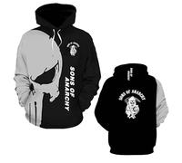 TZPTZNVF Men's Print Hoodie for A.na.rc.h.y S.on.s Cozy Hoody Hooded 3D Outwear Tops Jumpers Sweatshirts Spring Autumn Coat Sportstyle Jacket Long Sleeve-F||x_s