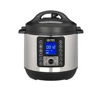 TZS First Austria 6L Electric Pressure Cooker, 1000W, 12 Programmes, Sous Vide 25-90°C, Timer, Keep Warm, Non-Stick Pot, Steam Plate, Spoon, Cup