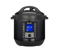 TZS First Austria - Electric Pressure Cooker 6L - 12 auto programmes - Multipurpose Multicooker 1000W as pressurised Ricecooker, Steamer, Crock Pot etc. - Electric Multivarka incl. Recipe Booklet