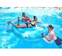 Tzsmat Inflatable Pool Float Floating Island Raft Lake River Raft for Multiple People Party