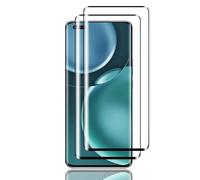Tzstz 2 Pieces Tempered Glass Protectors for Honor Magic 4 Pro, 3D Full Screen Cover, 9H Hardness, Anti-Scratch, Screen Protector