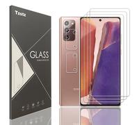 Tzstz 3+2 Pack Samsung Galaxy Note20 5G Tempered Glass Screen Protector 9H Hardness Anti-Scratch HD Screen Protector