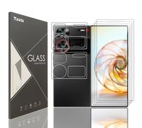 Tzstz 3+2 Pieces Tempered Glass Screen Protector for nubia Z60 Ultra Hardness 9H Anti Scratch HD Screen Protector Film