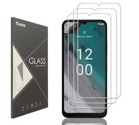 Tzstz 3 Pieces Tempered Glass Screen Protector for Nokia C32/Nokia C21 Plus/Nokia G21/Nokia G22 Hardness 9H Anti Scratch HD Screen Protector Film