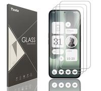 Tzstz 3 Pieces Tempered Glass Screen Protector for Nothing Phone 2/Nothing Phone 2a/Nothing Phone 2a Plus 6.7" Hardness 9H Anti Scratch HD Screen Protector Film