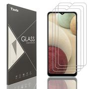 Tzstz 3 Pieces Tempered Glass Screen Protector for Samsung Galaxy A12/A13/A32/A03/A03S/A04 Hardness 9H Anti Scratch HD Screen Protector Film