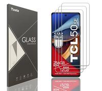 Tzstz 3 Pieces Tempered Glass Screen Protector for TCL 50 SE 6.78" Hardness 9H Anti Scratch HD Screen Protector Film