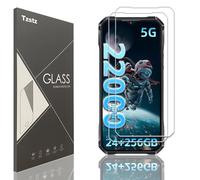 Tzstz For OUKITEL WP35 / OUKITEL WP33 PRO 6.6 Inch Tempered Glass Screen Protector Film 9H Hardness Anti-Scratch HD Screen Protector Pack of 2