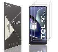 Tzstz for TCL 50 5G 6.56 Inch Tempered Glass Screen Protector 9H Hardness Anti-Scratch HD Screen Protector Pack of 3