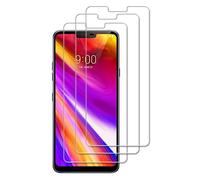 Tzstz Pack of 3 Screen Protectors for LG G7 ThinQ, 9H Hardness, Anti-Scratch, LG G7 ThinQ Tempered Glass Screen Protector